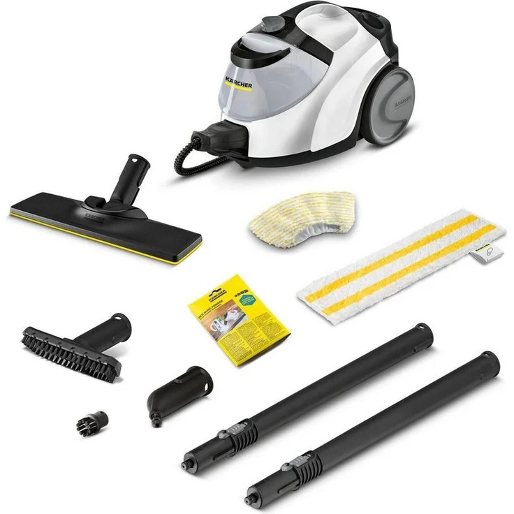 KÄRCHER Dampfreiniger SC 5 EasyFix Iron Plug, 4,2 Bar Dampfdruck, mit VapoHydro-Funktion und multifunktionalem Zubehör