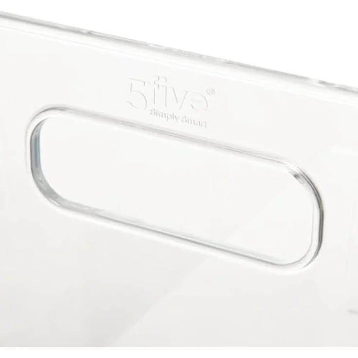 5 five simply smart Plastikkorb "selena", transparent, 15x31 cm für Küchenorganisation – Bild 4