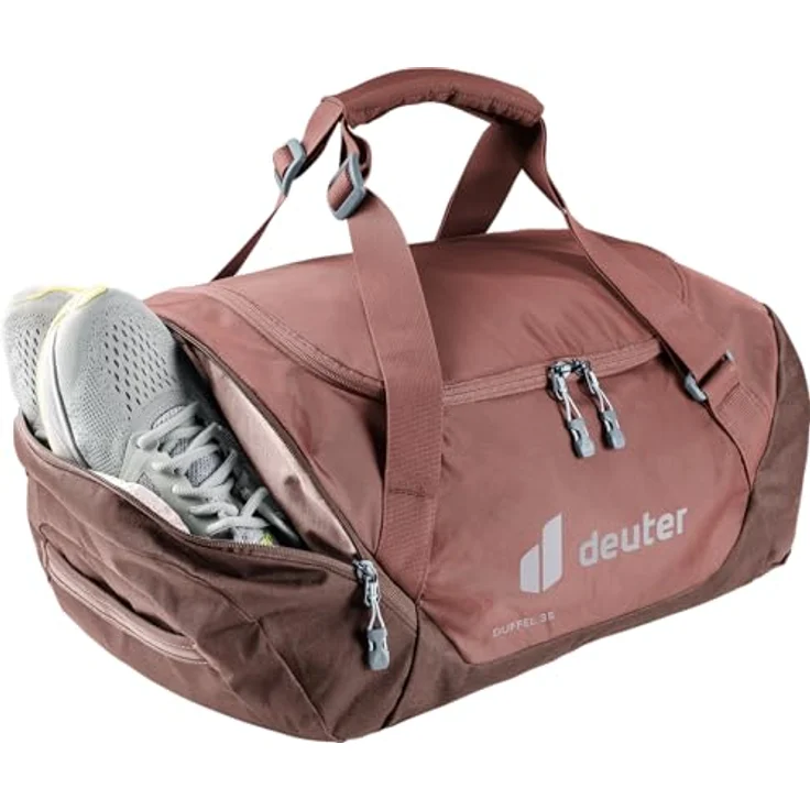 Deuter Duffel 35 Weekender Reisetasche, 50 cm, 100% Polyester, rot – Bild 5