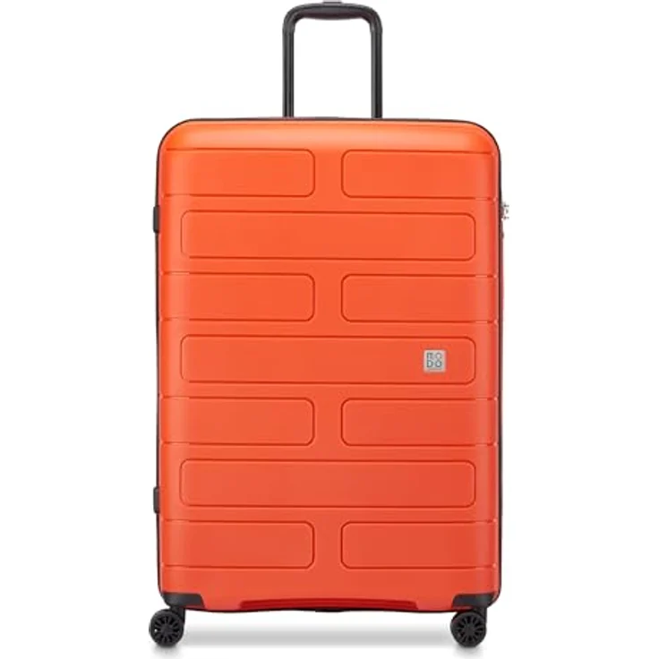 MODO by Roncato Supernova 2.0, 3-teiliges Kofferset mit 4 Rollen, orange, 100% Polypropylen, Maße: 51 x 31 x 76 cm – Bild 3