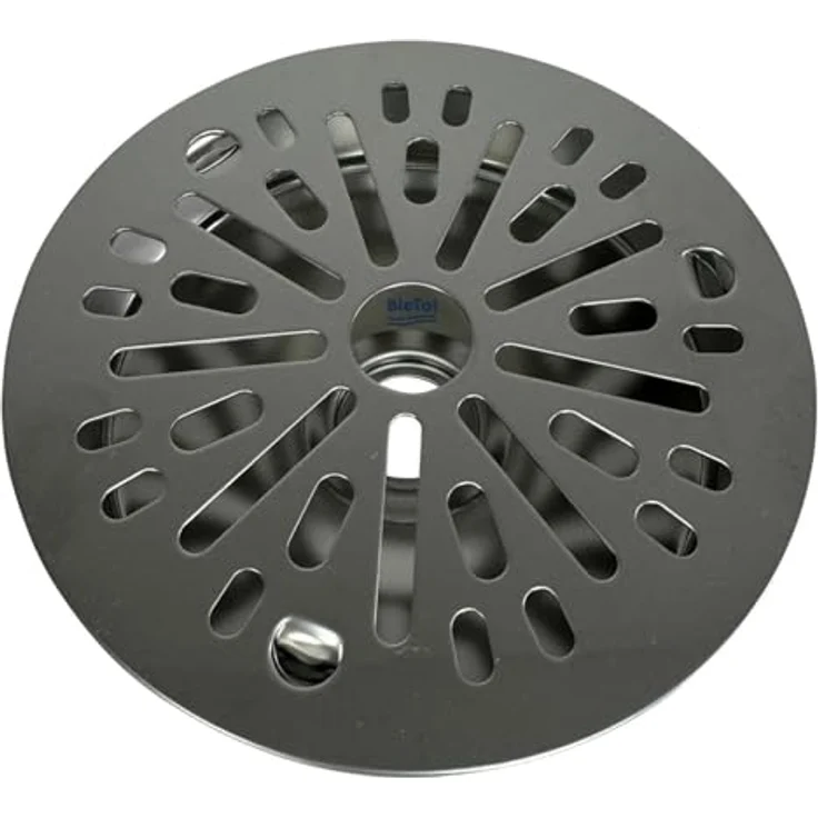 BieTal® Tropfschale Tropfkasten Edelstahl rund 13,2cm mit Lochplatte, Barzubehör – Bild 1