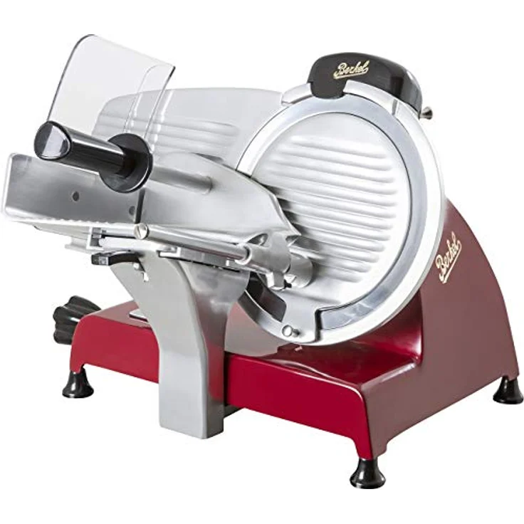 Berkel Allesschneider Red Line 250, inkl. Schneidebrett, 190W, aus Esche und Edelstahl, rot – Bild 8