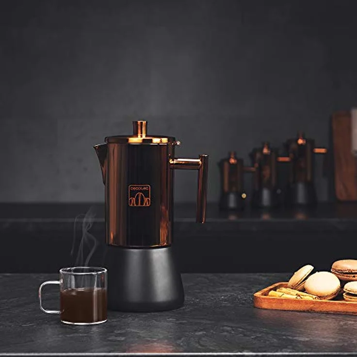Italienische Kaffeemaschine Cecotec Cumbia Moking 100 ml-200 ml-300 ml Edelstahl - Kapazität: 100 ml – Bild 6