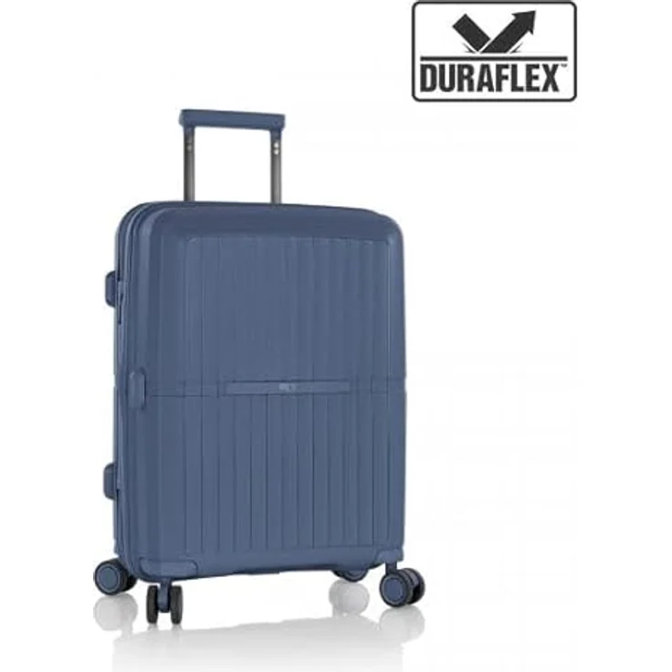 Heys Hartschalen-Trolley AirLite, 53 cm, 4 Rollen, Handgepäck-Koffer mit TSA Schloss und Volumenerweiterung, schwarz – Bild 3