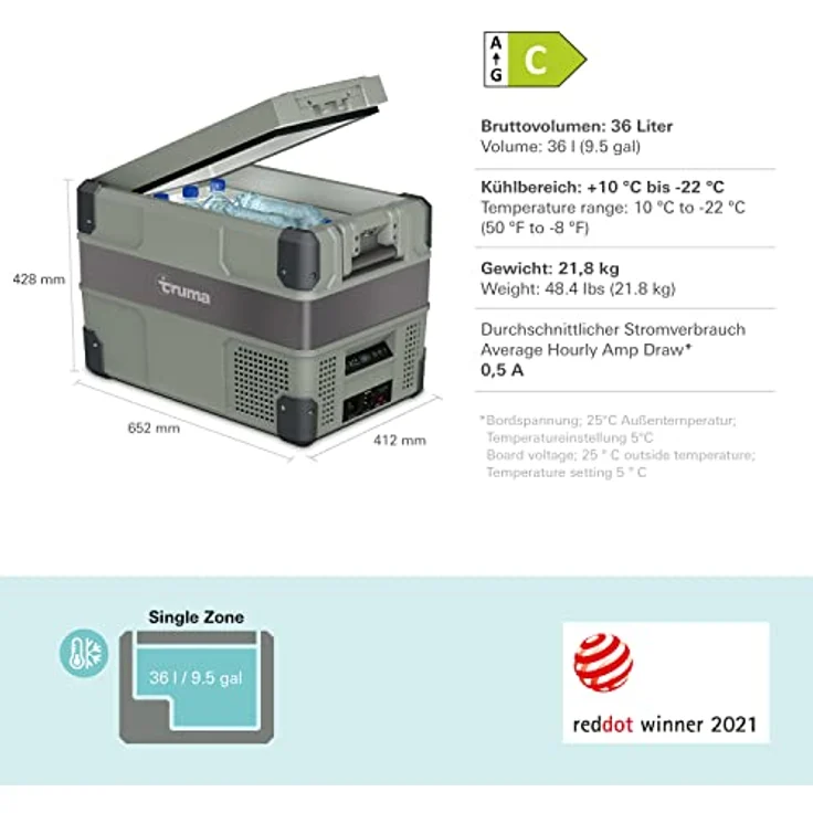 Truma C36 Kompressor Kühlbox 35l – Bild 3