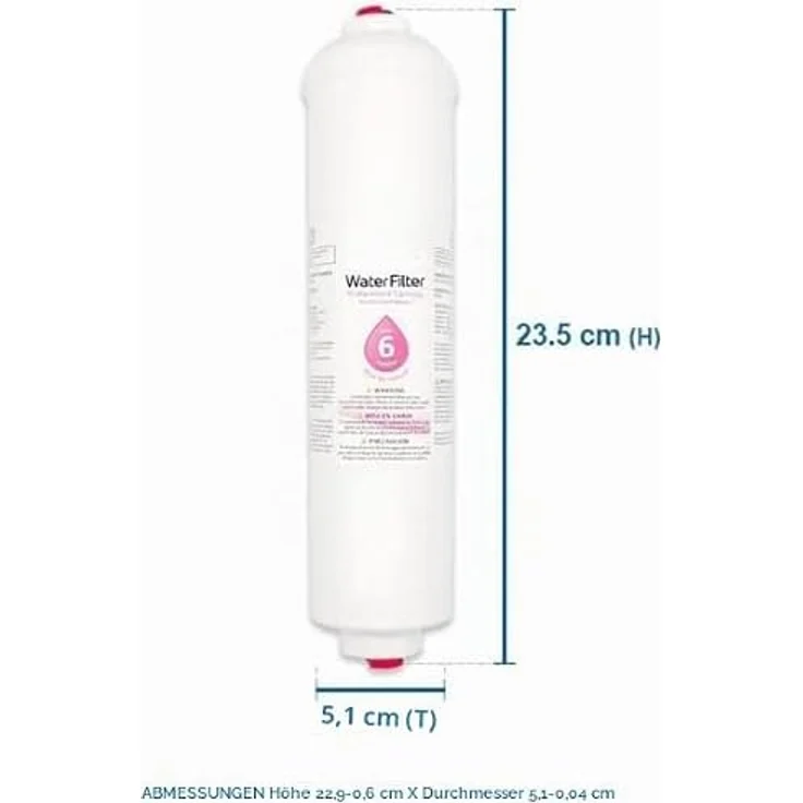 LG Original Kühlschrank-Wasserfilter ADQ73693903, fördert frisches Trinkwasser und Eisqualität, kompatibel mit mehreren LG Modellen – Bild 3
