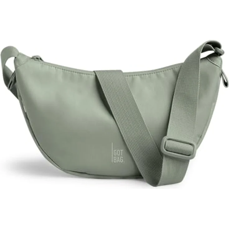 GOT BAG Moon Bag Umhängetasche, 32 cm, grün, 100% Polyester – Bild 2