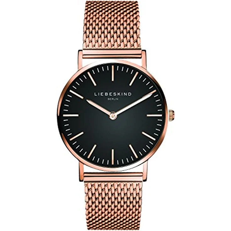 Liebeskind Damen Analog Quarz Armbanduhr mit Edelstahlarmband LT-0098-MQ – Bild 1