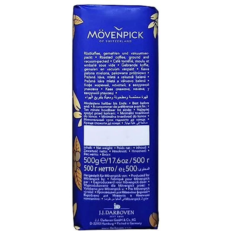MÖVENPICK Edle Komposition Kaffee, gemahlen, 500 g, Hochland-Kaffeebohnen, langzeitgeröstet, harmonisches Aroma – Bild 2