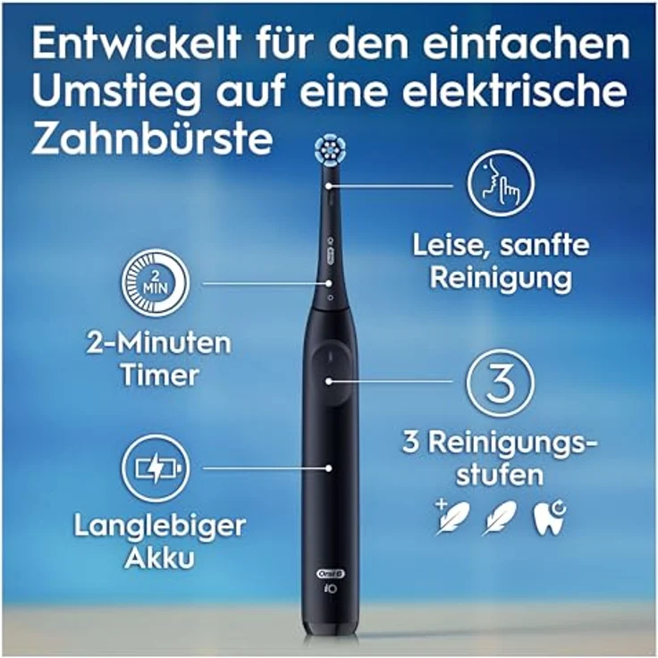 Oral-B Elektrische Zahnbürste iO Series 2, Sanfte Reinigung – Bild 5