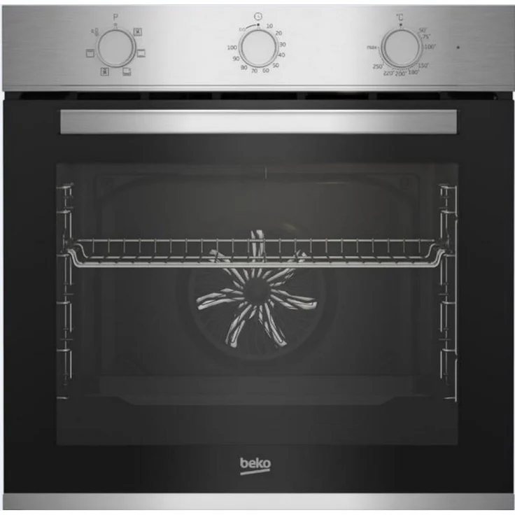Beko BBIE12100XD, Integrierter multifunktionsbackofen 72l, Edelstahl, Selbstreinigung, Energieeffizienzklasse A