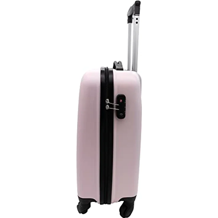 Undercover Kinder Hartschalen Trolley Handgepäck, 4 Rollen, 21 x 56 x 35 cm - 36 l, Motiv: Minnie Mouse – Bild 3
