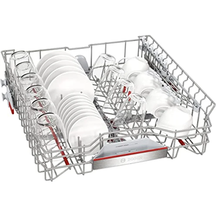 Bosch Serie 4 SMI4ECS32E, Halb integrierter Geschirrspüler, 60 cm, Weiß, mit IntensiveZone und HygienePlus Technologie, SpeedPerfect+ Funktion – Bild 11