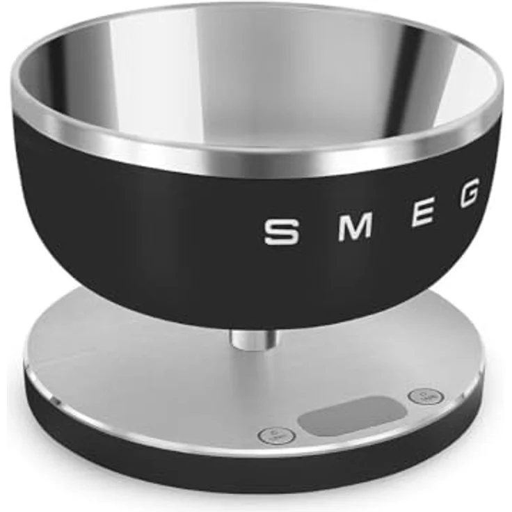 Smeg Küchenwaage KSC01BLMWW, Hochwertige Küchenwaage im Collezione-Design – Bild 3