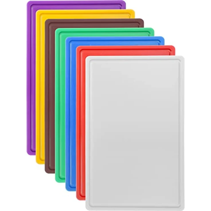 Hendi HACCP GN 1/1, Schneidebrett, Weiss, dick und langlebig, HACCP-Norm entsprechen, beidseitig nutzbar – Bild 2