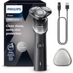 Philips Shaver Series 5000X - Elektrorasierer für Nass- und Trockenrasur, Skin Protect Technologie, flexibler 360-Grad-Scherkopf