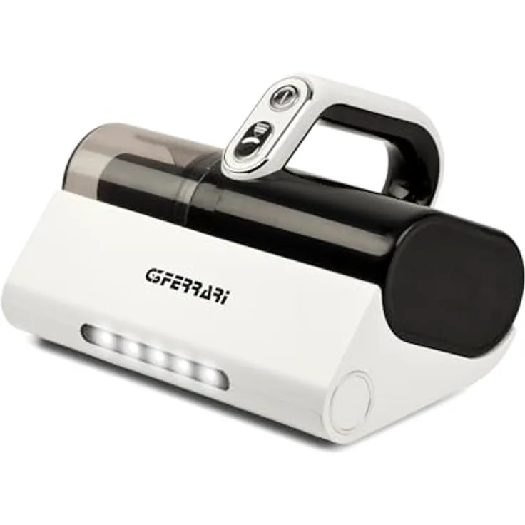 G3 Ferrari G90061 Handstaubsauger, Beutellos, Schwarz, Weiß mit 12 kPa Saugkraft, UV-C Lampe und HEPA-Filter