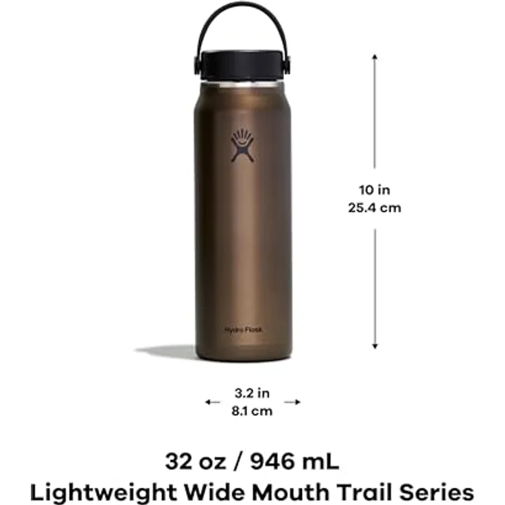 Hydro Flask 907.2 g Lightweight Wide Flex Cap Thermoskanne Serpentine – Bild 5