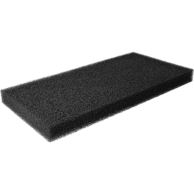 vhbw Schaumfilter kompatibel mit Gorenje Wäschetrockner, Hochwertiger Hygiene-Filter, schwarz, Maße 280 x 136 x 19 mm – Bild 2
