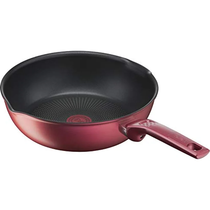 Tefal Daily Chef Bratpfanne, 26 cm, robust, leicht zu reinigen, Antihaftbeschichtung, Thermo-Signal, gesunde Küche, Ausgießer, hergestellt in Frankreich, Induktion G2737702 – Bild 3