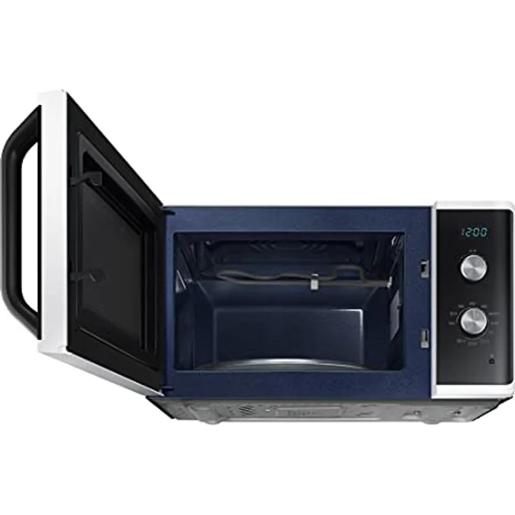 Samsung MG23K3614AW/ET Mikrowellenherd, freistehend, Dual Dial MG23K3614AW/ET, Crunch-Kochen, AutoDefrost, Mikrowelle + Grill 800 W + 1100 W, 23 l, 49 l x 27,5 h x 39 cm, weiß – Bild 5