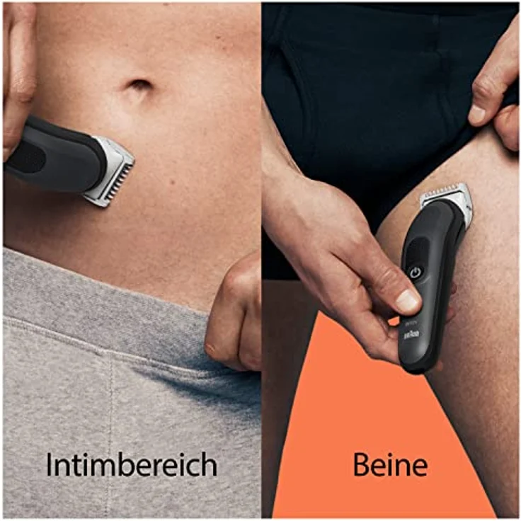 Braun BG3350 Bodygroomer grau-schwarz – Bild 3