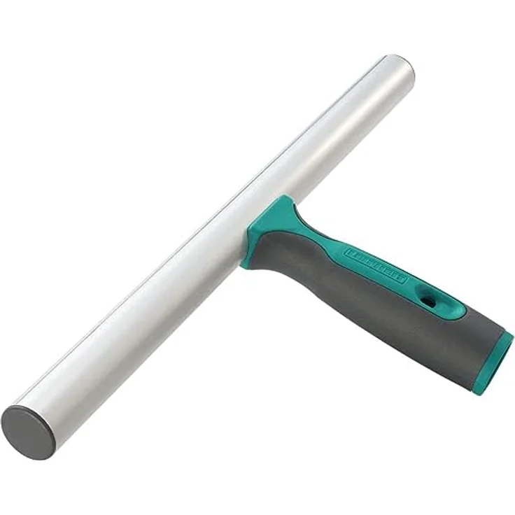 Leifheit Professional Einwascher 45 cm mit spezieller Reinigungsfaser, Fensterreiniger mit verstärktem Kunststoffgriff, Fensterwischer mit Klettband – Bild 2