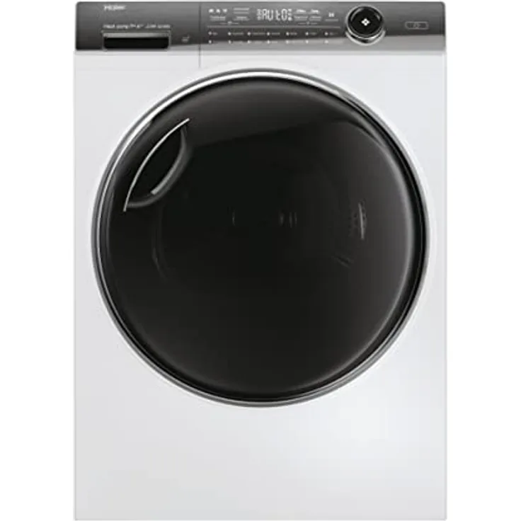 Haier HD90-A3Q979U1 I-PRO SERIE 7 PLUS Wärmepumpentrockner / 9 kg/A+++ / Extrem leise - nur 59 dB/Smart Home - Wi-Fi & hOn App/XL-Trommel/Trommelbeleuchtung