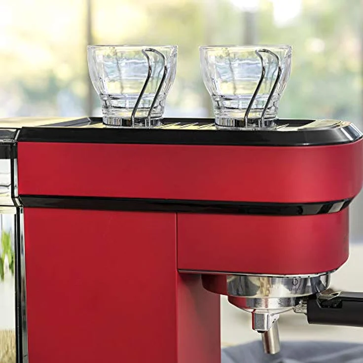 Cecotec Cafelizzia 790 Manuelle Express-Kaffeemaschine, Shiny 1,2 L 20 bar, 1350 W, rot – Bild 5