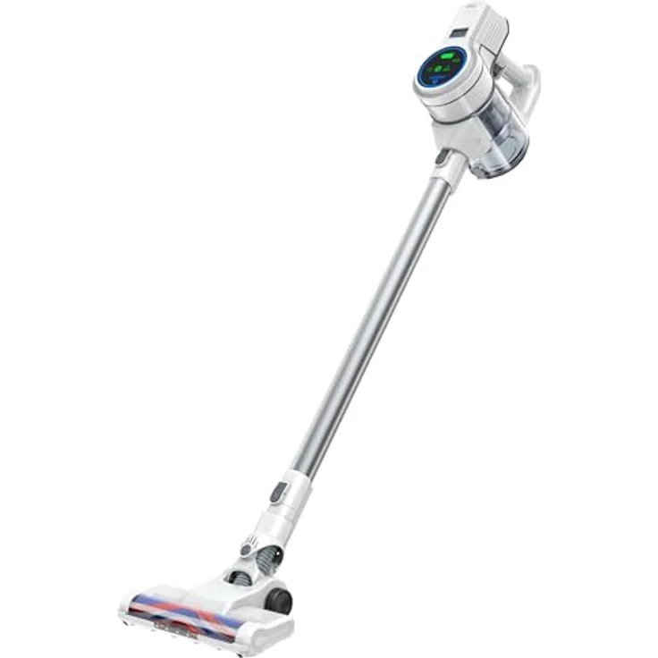 ADLER Kabelloser Akku Staubsauger ADLER mit Wischfunktion 2-in-1, 13000 Pa Saugkraft, Smart Display, Selbstreinigungs-Dock, leise HEPA-Filtration, bis zu 57 Min Laufzeit – Bild 2