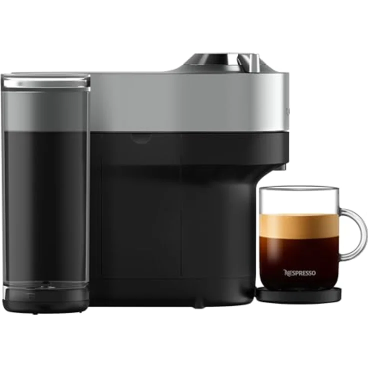 Krups Nespresso-Kapsel-Automat XN930T Nespresso Vertuo Pop Plus titan, Kaffeekapselmaschine mit 5 Tassengrößen und One-Touch-System – Bild 4