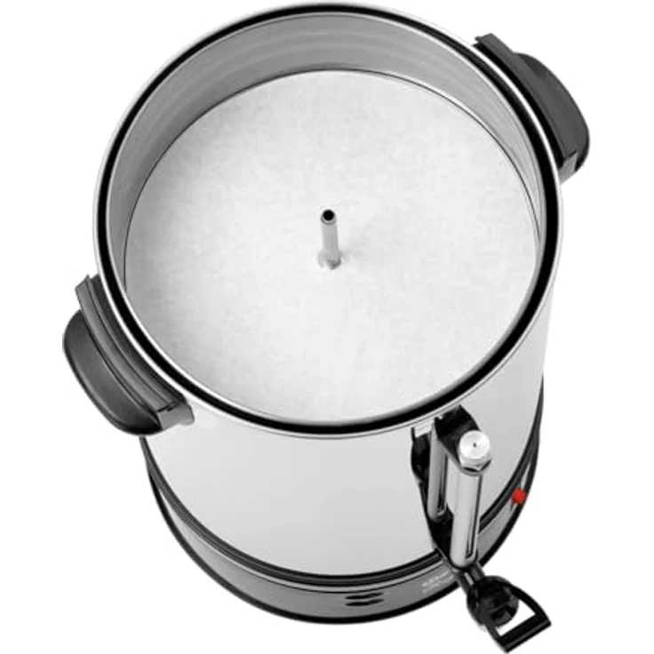 Bartscher Kaffeemaschine Regina Plus 90, 14 l, Edelstahl, für bis zu 90 Tassen, mit Warmhaltefunktion, entkalkbar, für Gastronomie – Bild 4