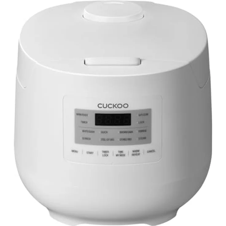 CUCKOO CR-0641F MICOM Reiskocher 1,08l, mit über 11 wählbaren Menüoptionen, abnehmbarem Deckel und Koch-/Warmhaltefunktion – Bild 1
