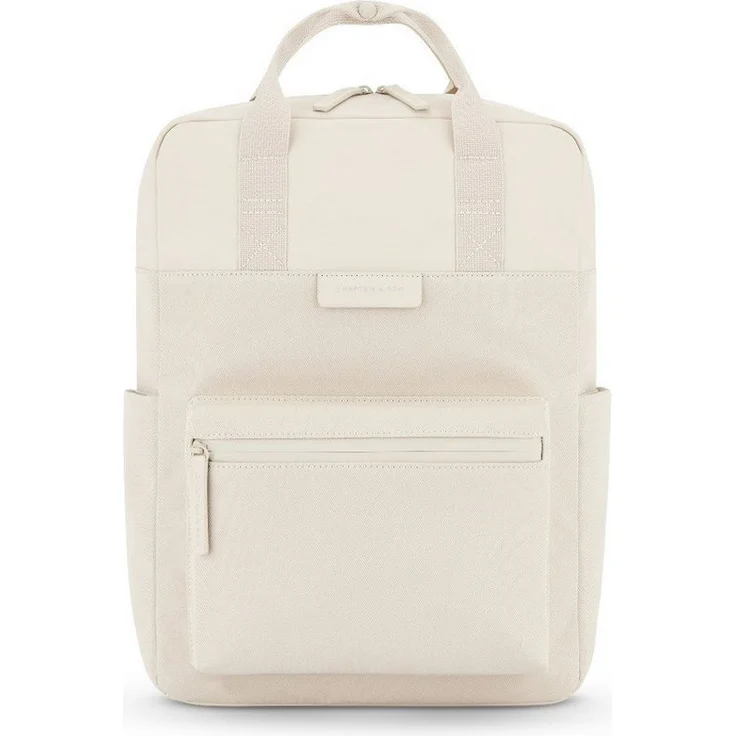 Kapten & Son Freizeitrucksack, 39x28x11,5 cm, mit Laptop- und Tabletfach, Anti-Diebstahlfach, schwarz