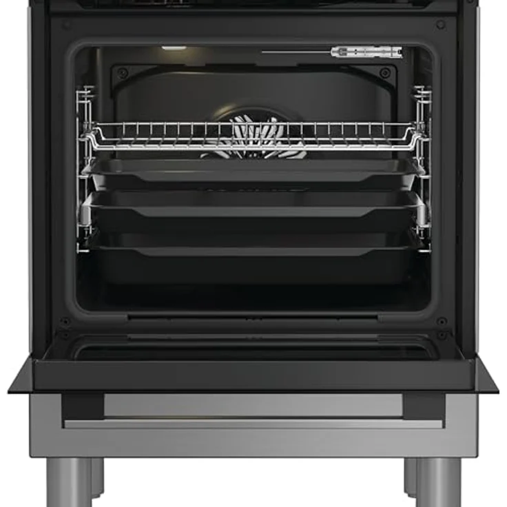 Hotpoint Ariston H6I8LMSAX, Freistehende Küche 60 x 60 cm mit Induktionsherd, Multifunktions-Umluftofen 72 l, Air Fry, Diamond Clean, Edelstahl – Bild 4