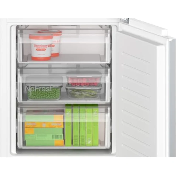Bosch KIN86ADD0 Kühl-Gefrierkombination, Einbau, Energieklasse D – Bild 4