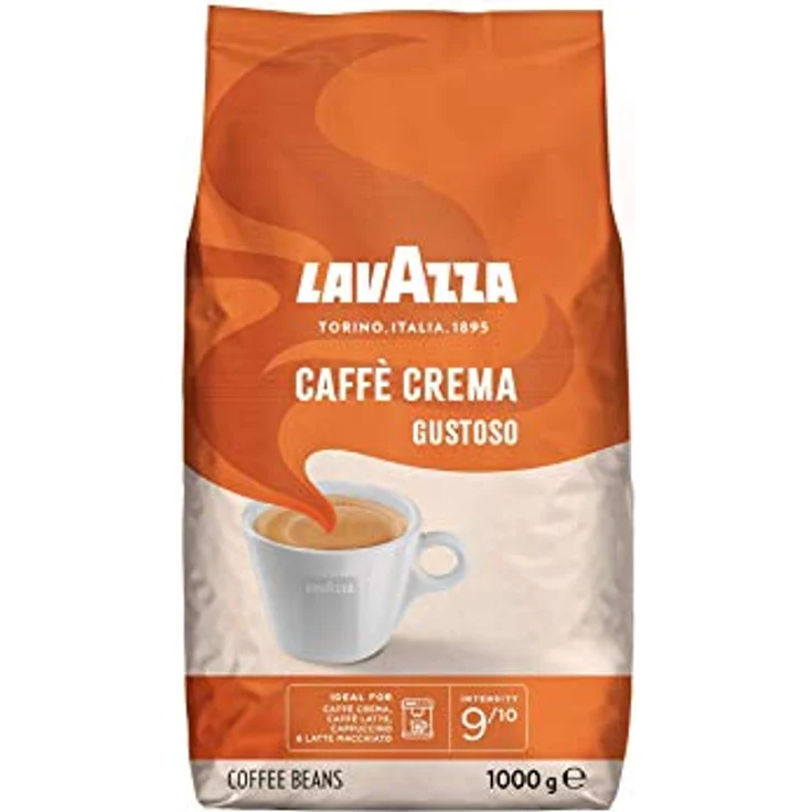 Lavazza Kaffeebohnen - Caffè Crema Gustoso - 6er Pack (6 x 1 kg) – Bild 2