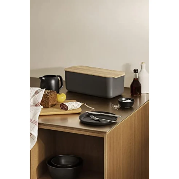 Eva Solo Brotkasten 42x19x15,5 cm Elephant grey – Bild 5
