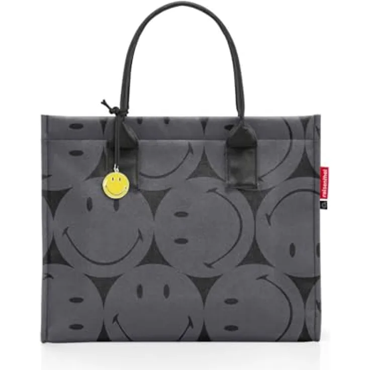 reisenthel Daily Shopper Tasche, 42 cm, Grau, geräumiges Hauptfach, wasserabweisend, mit Innentasche und stabilen Tragehenkeln