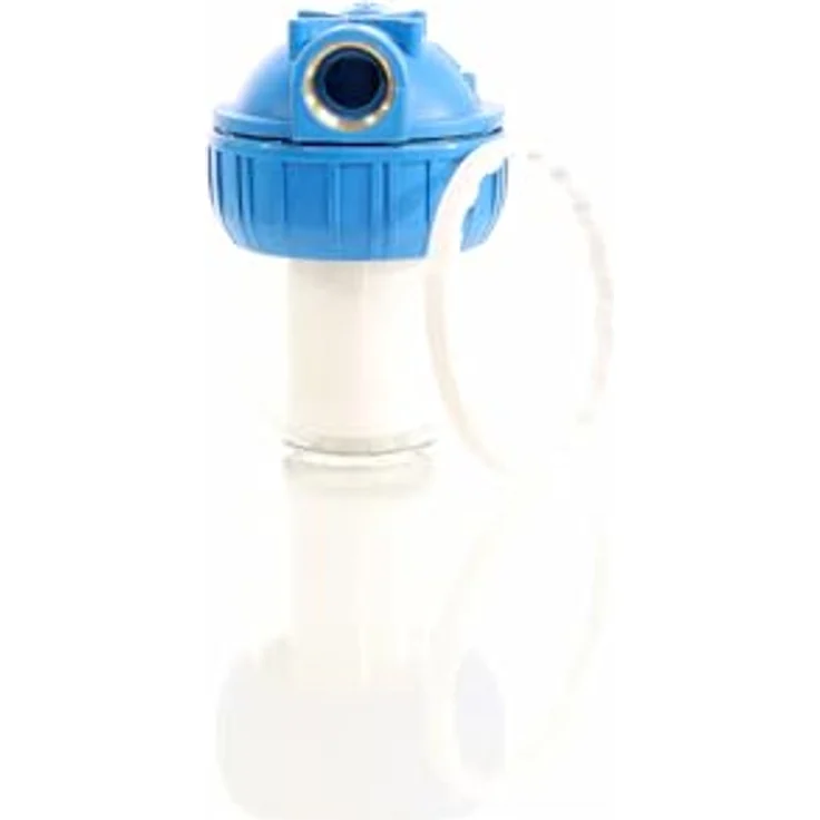Naturewater NW-BR5B Wasserfilter, 1 Stufen Sedimentfilter mit 5 µ Filterfeinheit, 32,89 mm (1") Filtereinsatz, Ø60 mm PP Kartusche, inklusive Wandhalterung und Filterschlüssel – Bild 6