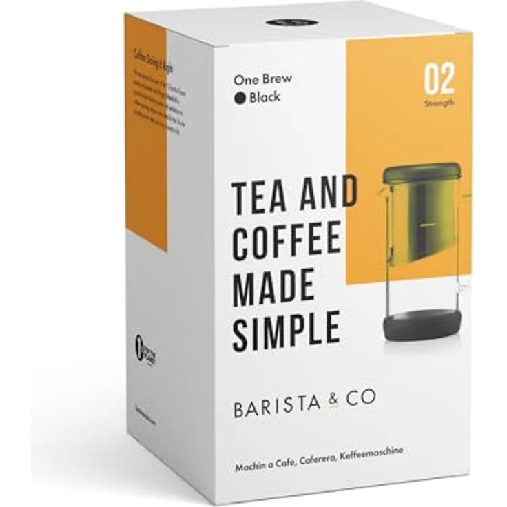Barista & Co BC406-010 One Brew Kaffeemaschine, Einzelportion, Schwarz – Bild 9