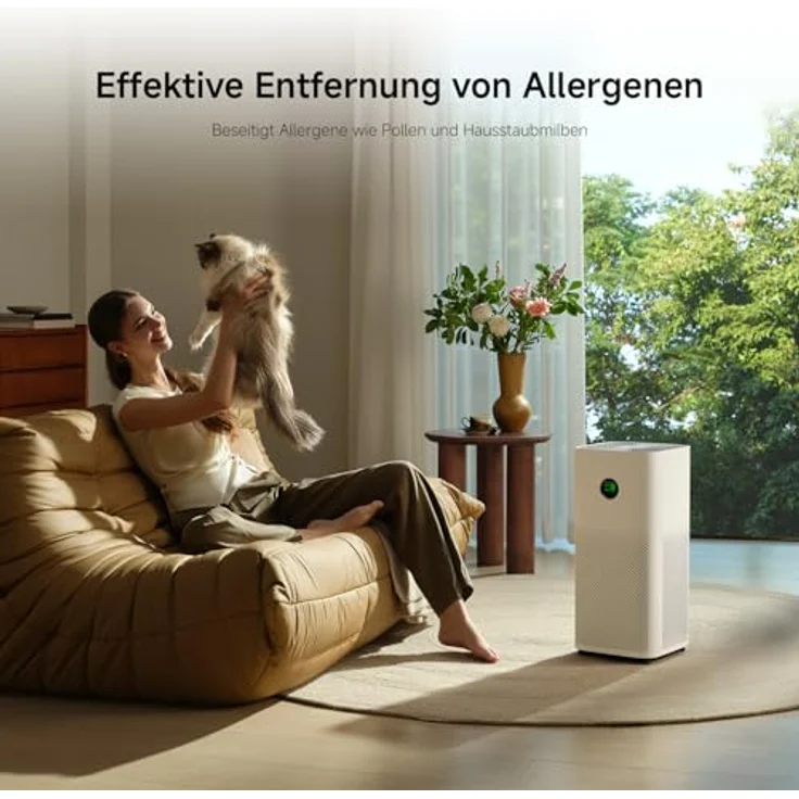 Xiaomi Mijia Luftreiniger 6, HEPA-Luftreinigung, 380 m³/h, WLAN-fähig, weiß – Bild 7