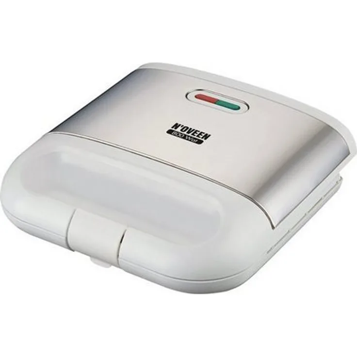 Noveen Sandwichmaker, Hochleistungs-Toaster mit 800 Watt und Antihaftbeschichtung, schwarz