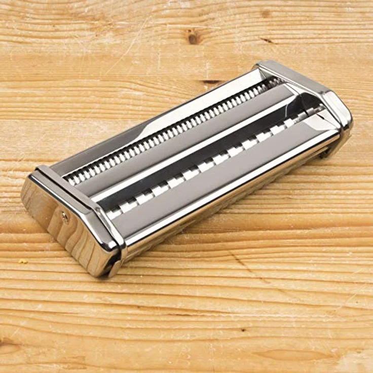 Girmi IM90 Nudelmaschine, 9 Einstellungen, Aluminiumrollen 15 cm, Edelstahl – Bild 3