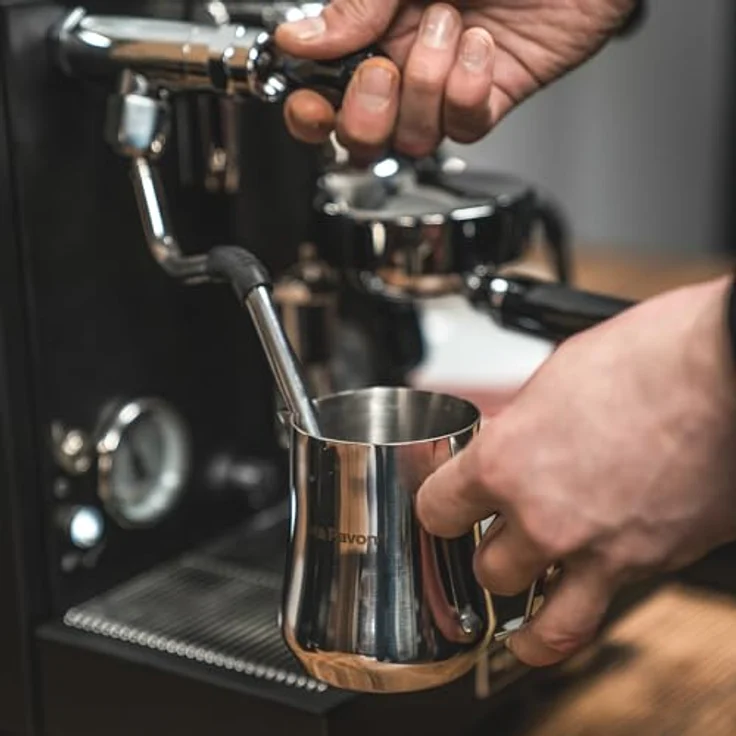 La Pavoni New Cellini Evolution, Semi-Professionelle Espressomaschine mit Kupferkessel, schwarz – Bild 7