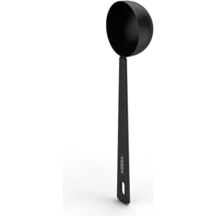 Xavax 00111273 Kaffeemaßlöffel, Edelstahl, Schwarz