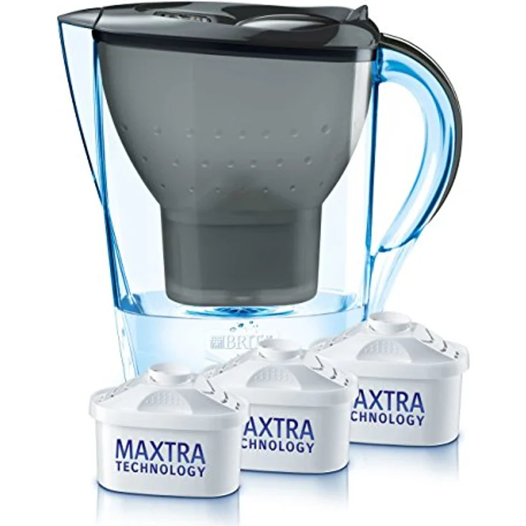 BRITA Marella Cool Wasserfilter graphit + 3 Kartuschen – Bild 2