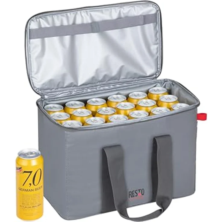 Resto Kühlbox 23L, strapazierfähiges Polyester, passive Kühlung, praktische Seitentasche – Bild 9