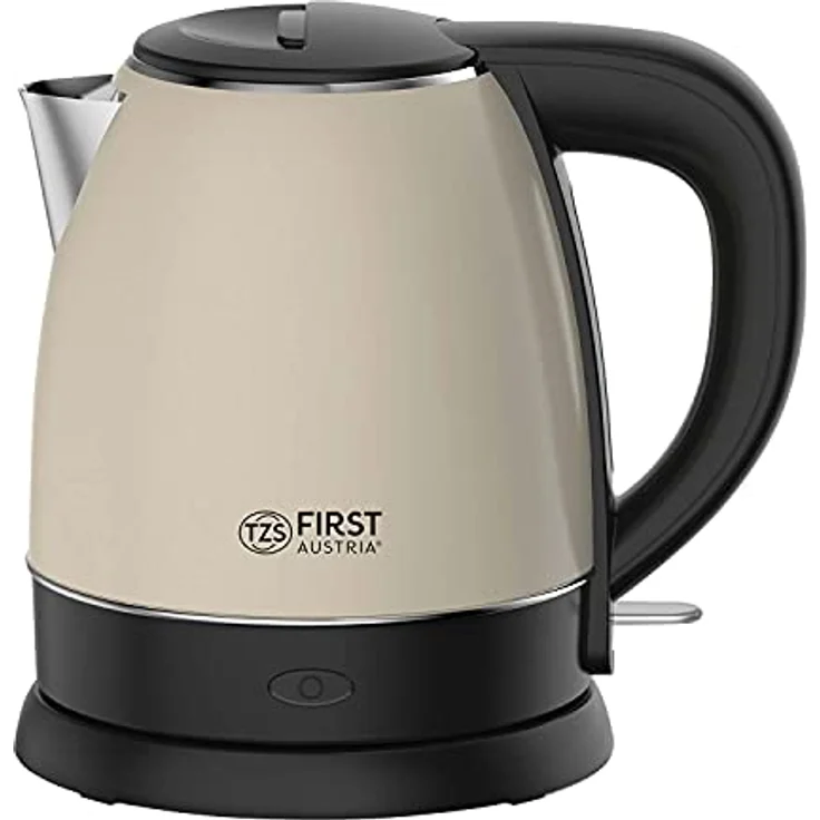 First Austria 5407-3-CR Wasserkocher, 2000 Watt, 1,2 Liter, Wasserstandsanzeige, Kontrollleuchte, beige – Bild 8