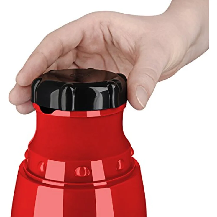 Emsa 502444 Isolierflasche, Mobil genießen, 500 ml, Schraubverschluss, Rot, Rocket – Bild 8